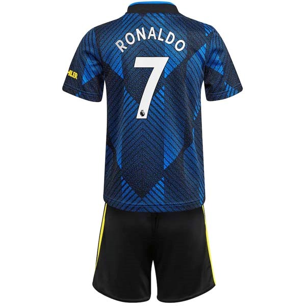 Camiseta Manchester United NO.7 Ronaldo 3rd Niño 2021-2022